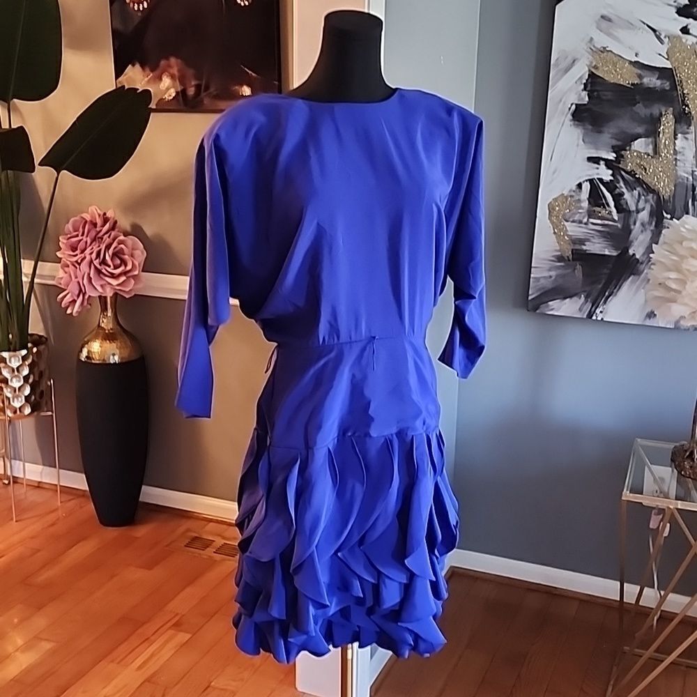 Vintage Susan roselli dress sz 12 - Picture 3 of 7